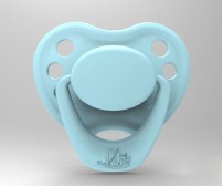 Sweetheart Pacifier - Sky Blue with Magnet